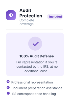 Audit protection coverage